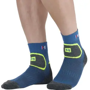 Chaussettes Monnet Mid Perf Bleu 43/44 pas cher