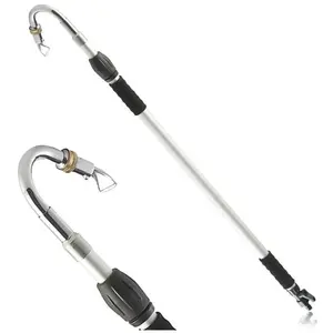 FISHTEC - Lance de Nettoyage pour Gouttière - Manche Télescopique Maniable - Hauteur de Travail : 3,5 m - Buse Coudée et Orientable pas cher