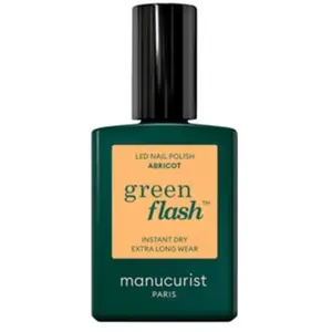 MANUCURIST GREEN FLASH ABRICOT Vernis semi-permanent - 15 ml pas cher