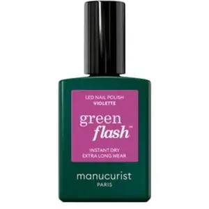 Manicurist Vernis Semi-Permanent Led Green Flash Violet 15 mL MANUCURIST pas cher