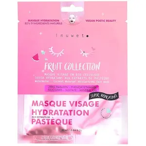 Inuwet Masque Bio Cellulose Fruit Collection Hydratation Pastèque 30ml pas cher