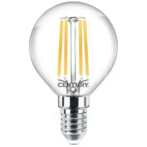 MILLUMINE Ampoule Filament Led E14 6 w Ronde Blanc Chaud pas cher