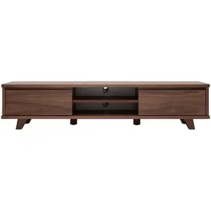 Miliboo - Meuble TV vintage noyer L180 cm FIFTIESVendu parcdiscount