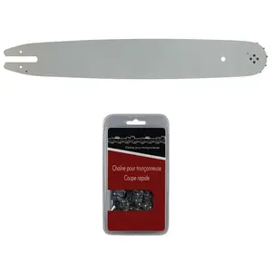 GT MARKET - Guide 35 cm (14 pouces) + chaîne 50 maillons - Compatible tronçonneuses STIHL MS 170 171 et 180 pas cher