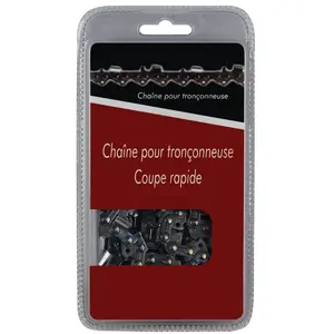 Gt Market Chaîne 3/8', 1.5 mm, 60 maillons - Compatible tronçonneuses ...Vendu parcdiscount