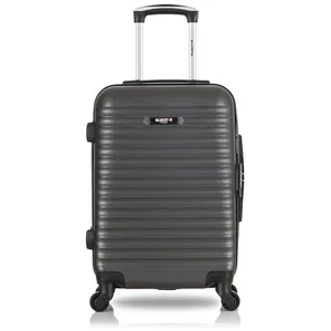 Valise - BLUESTAR - BRAZILIA - 55 cm - Cabine - 4 roues - Taille S - Gris foncé pas cher