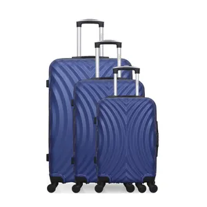 Comparateur de prix : Set de 3 valises - HERO - LAGOS - 4 roues - Marine