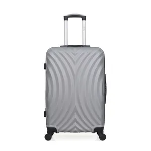 Valise - HERO - LAGOS - Weekend - 4 roues - 65 cm - Gris pas cher
