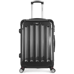 Valise - BLUESTAR - TUNIS - Weekend - 4 roues - 65 cm - Gris foncé pas cher