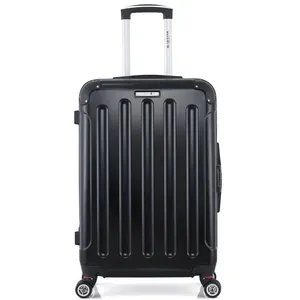 Valise - BLUESTAR - TUNIS - Weekend - 4 roues - 65 cm - Noir pas cher