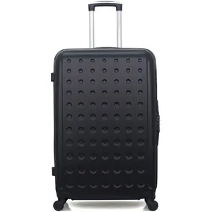 HERO - Valise Grand Format TAURUS 75 cm 4 Roues - noir pas cher