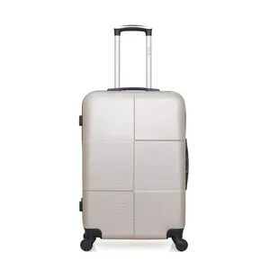 Valise - HERO - CORONADO - Weekend - 4 roues - 65 cm - Beige pas cher