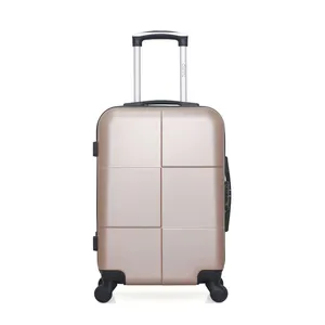 Valise cabine HERO CORONADO 55 cm 4 roues Taille S Rose doré pas cher