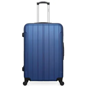 HERO - Valise Grand Format FOGO 75 cm 4 Roues - bleu pas cher