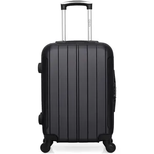 Valise Cabine FOGO 55 cm 4 Roues - noir - HERO 55x35x21cm pas cher
