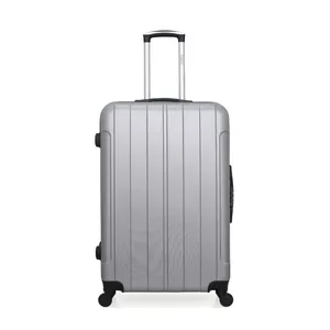 Valise - HERO - FOGO - Grand format - 4 roues - 75 cm - Gris pas cher