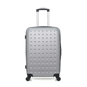 Valise - HERO - TAURUS - Weekend - 4 roues - 65 cm - Gris pas cher