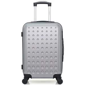 Valise Cabine TAURUS 55 cm 4 Roues - gris - HERO 55x35x21cm pas cher