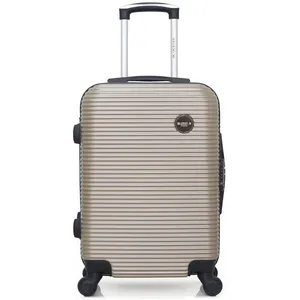 Valise - BLUESTAR - LONDON - 55 cm - Cabine - 4 roues - Taille S - Bei... pas cher