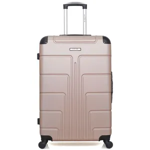 Valise - BLUESTAR - OTTAWA - Grand format - 4 roues - 75 cm - Rose doré pas cher