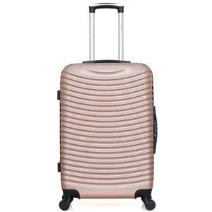 HERO - Valise Weekend ABS ETNA 65 cm 4 Roues - rose pas cher