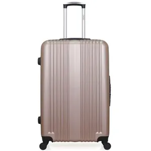Valise - HERO - LIPARI - Grand format - 4 roues - 75 cm - Rose doré pas cher