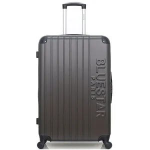 BLUESTAR - Valise Grand Format BUCAREST 75 cm 4 Roues - gris pas cher
