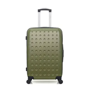 Comparateur de prix : Valise - HERO - TAURUS - Weekend - 4 roues - 65 cm - Kaki