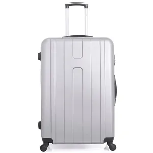 Valise Grand Format - HERO - ATLANTA - 75 cm - 4 Roues - Gris pas cher