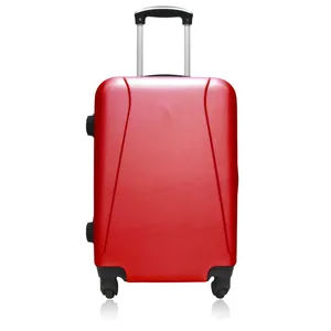 Valise - HERO - LANZAROTE - Grand format - 4 roues - 75 cm - Rouge pas cher