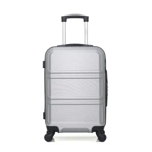 Valise - HERO - UTAH - 55 cm - Cabine - 4 roues - Taille S - Gris pas cher