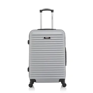 Valise - BLUESTAR - BRAZILIA - Weekend - 4 roues - 65 cm - Gris pas cher