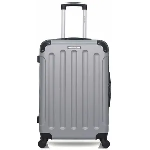 Valise - BLUESTAR - MADRID - Weekend - 4 roues - 65 cm - Gris pas cher