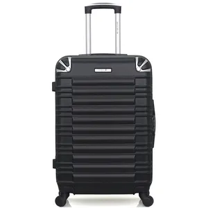 Valise - BLUESTAR - LIMA - Weekend - 4 roues - 65 cm - Noir pas cher