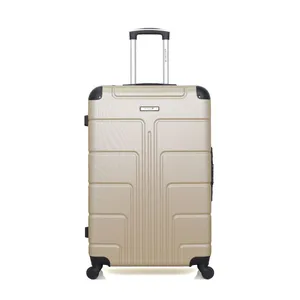 Valise - BLUESTAR - OTTAWA - Grand format - 4 roues - 75 cm - Beige pas cher