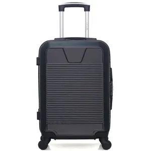 Valise Cabine SELENGA 55 cm 4 Roues - noir - WAVE PARIS 55x35x21cm pas cher