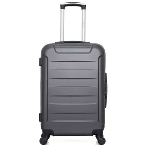 Valise - WAVE PARIS - ELBE-A - Weekend - 4 roues - 60 cm - Gris foncé pas cher