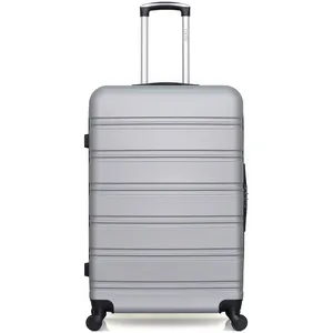 Valise - HERO - RENOSO - Grand format - 4 roues - 75 cm - Gris pas cher