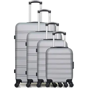 Set de 4 valises - HERO - RENOSO-M - 4 roues - GrisVendu parrakuten
