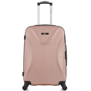 Valise - BLUESTAR - GARIBALDI - Weekend - 4 roues - 65 cm - Rose doré pas cher