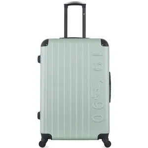 Valise - GENTLEMAN FARMER - PORTER - Grand format - 4 roues - 75 cm - Vert Eau pas cher