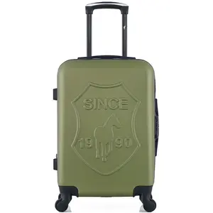 GENTLEMAN FARMER - Valise Grand Format ABS DAMON 4 Roues 75 cm - vert pas cher