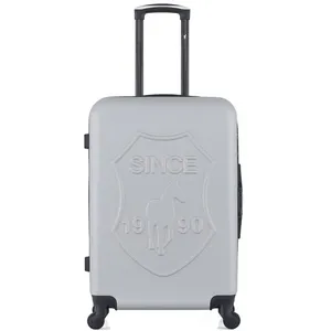 Valise - GENTLEMAN FARMER - DAMON - Weekend - 4 roues - 65 cm - Gris pas cher