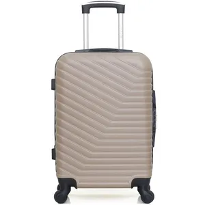 Valise - WAVE PARIS - LENA - 55 cm - Cabine - 4 roues - Taille S - Beige pas cher