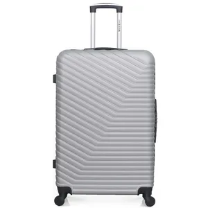 Valise - WAVE PARIS - LENA - Grand format - 75 cm - 4 roues - ABS - Gris pas cher