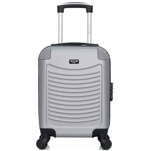 Valise Cabine XXS - WAVE PARIS - Congo - 46 cm - 4 Roues - Gris pas cher