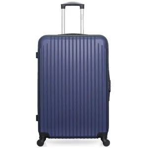 Valise Grand Format CARPATES  4 Roues - bleu - HERO 75x47x29cm pas cher