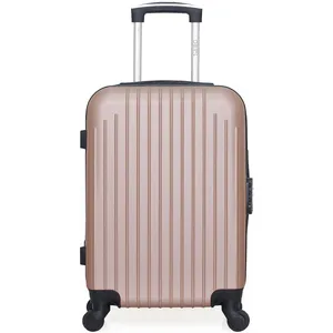 SWISS KOPPER Valise - HERO - CARPATES - 55 cm - Cabine - 4 roues - Taille S - Rose doré pas cher
