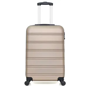 Valise - HERO - RENOSO - Weekend - 4 roues - 65 cm - Beige pas cher