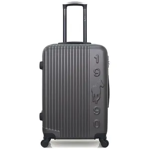 Valise - GENTLEMAN FARMER - LIAM - Weekend - 4 roues - 65 cm - Gris foncéVendu parcdiscount